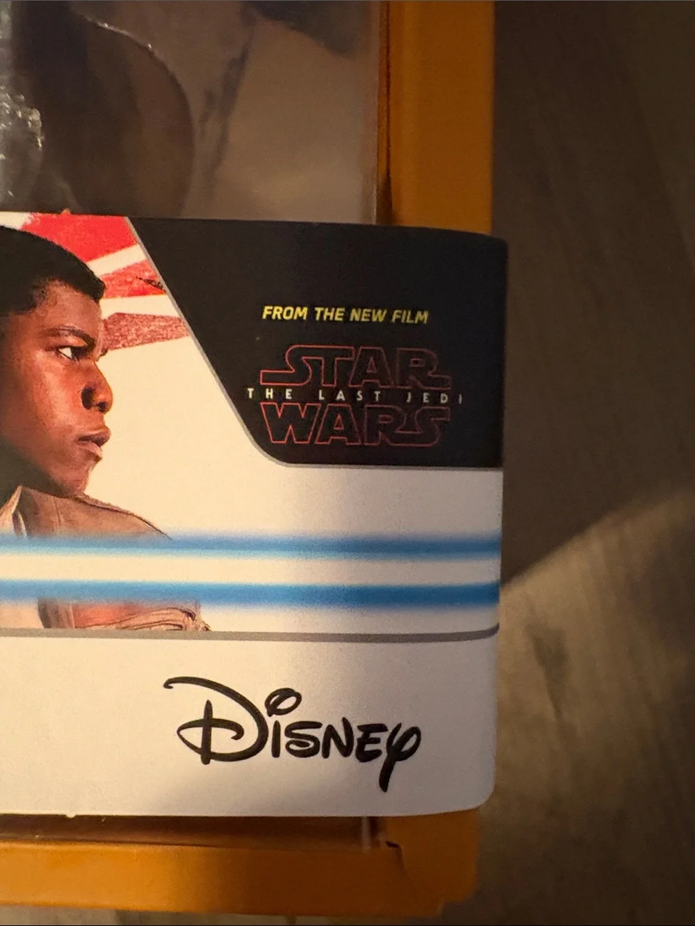 Star Wars Stationery Set - Orange and Brown Journal with Porg Accents
